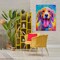 Stupell Industries Dog Is Love Swirled Pattern Canvas, design by Dean Russo- Evolution Collection